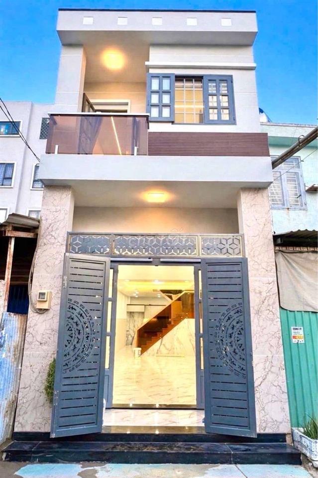 Nhà 2 Tầng 52 m2 hẻm xe hơi 6m sát Tân Phú
