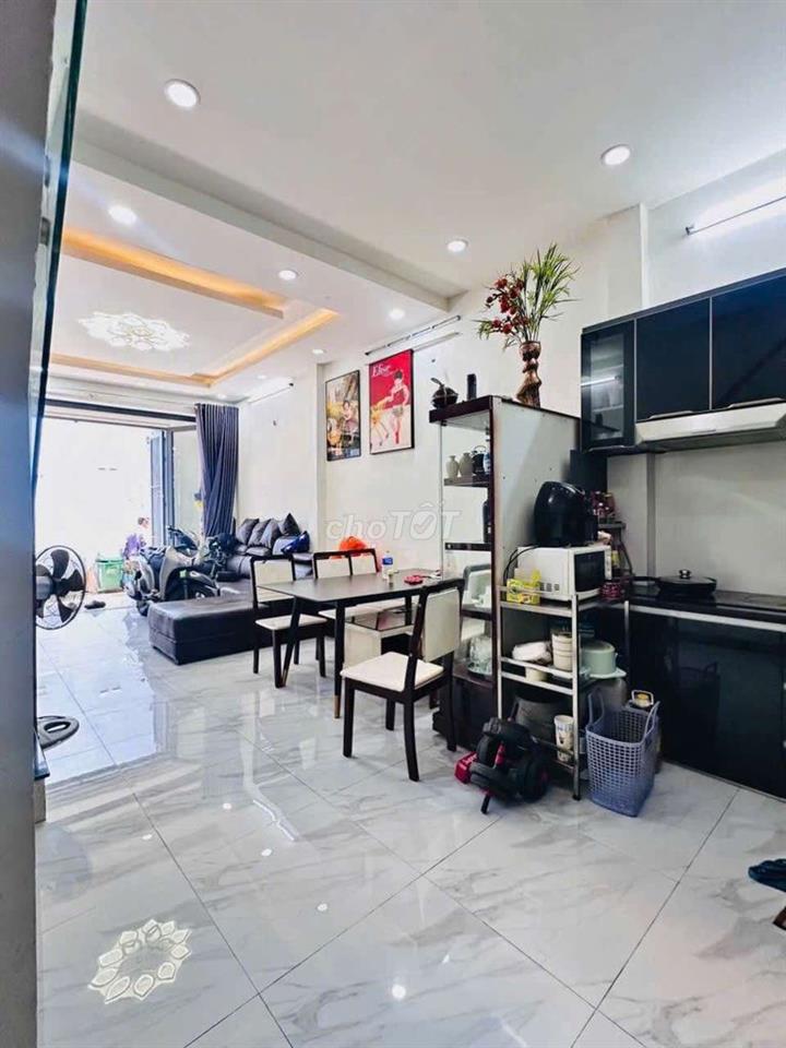 NHÀ NGON NGAY CHỢ BỐN XÃ-HL2-44m2-3 phòng ngủ-hxh 5m,KO LG,KO QHgiá TL