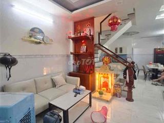 Mã Lò Binh Tân 53,5m2, 3 tầng có ST, Hẻm oto 5m, nhà mới 3 năm