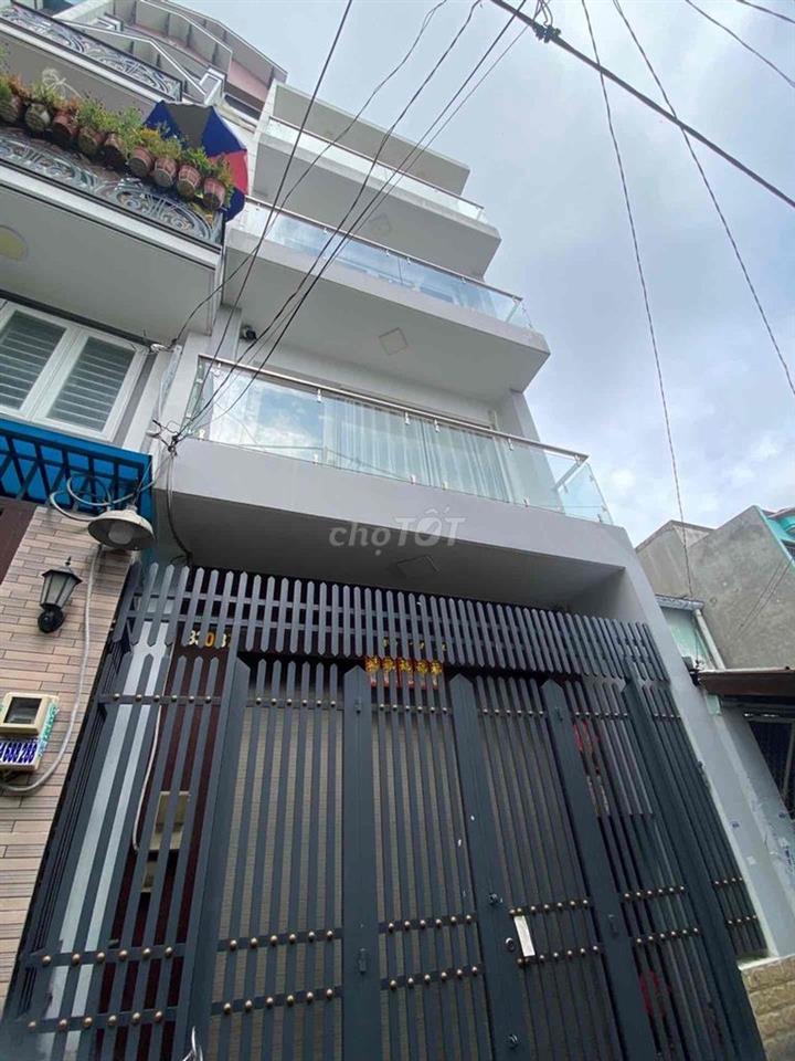 44m2, 4 tầng 4 Pn có ST, giáp Tân Hoà Đông, gần Chợ Bình Trị Đông,
