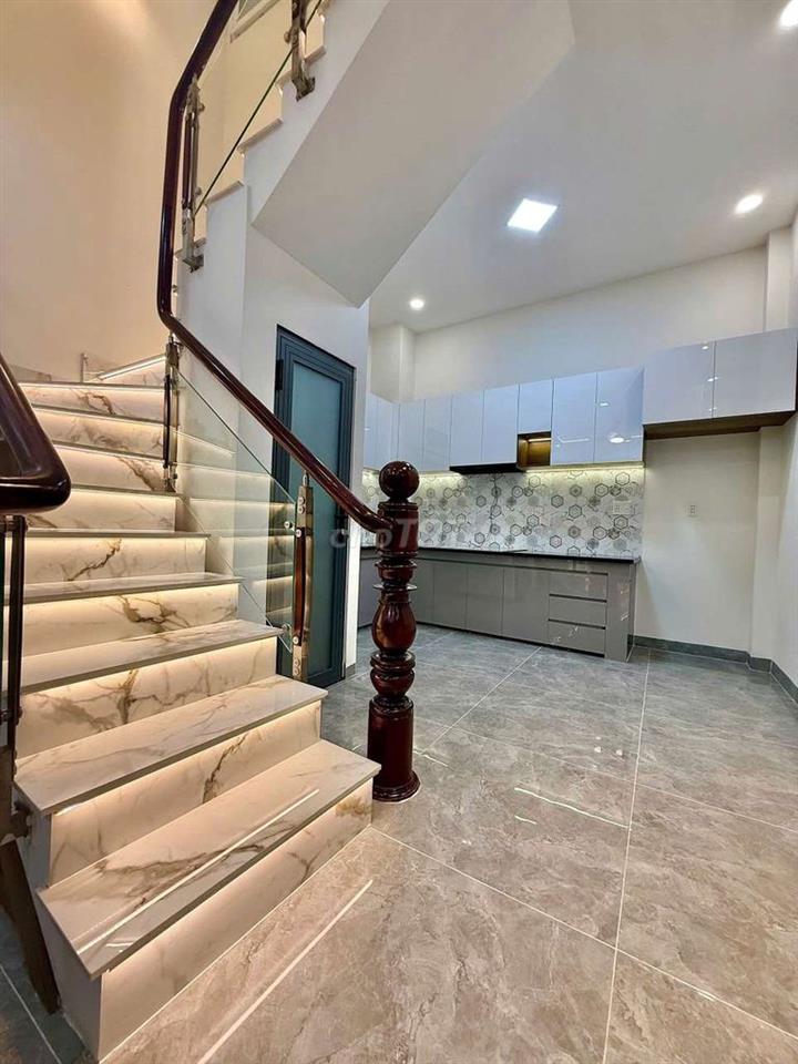 HẺM XE HƠI - 4 TẦNG FULL NỘI THẤT GẦN AEON - CỤM TRƯỜNG HỌC - SÂN BAY