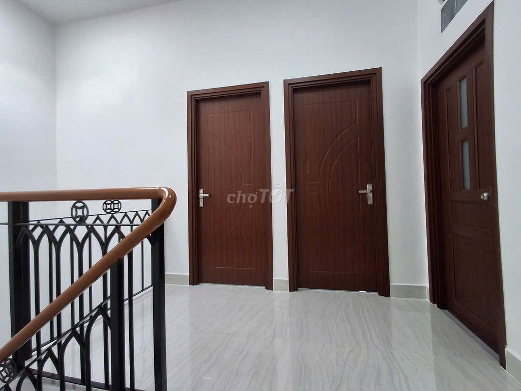 CHO THUÊ NGUYÊN CĂN, NHÀ MẶT TIỀN 2 TẦNG ĐỦ NỘI THẤT, 6x14