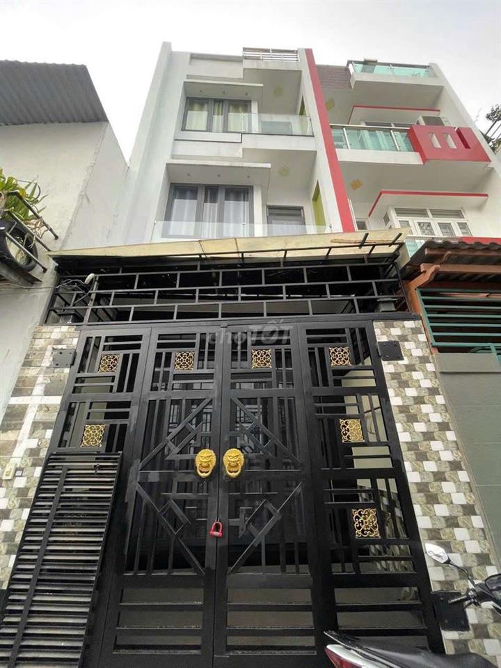 Nhà TÂN HÒA ĐÔNG [4x17, 3 lầu, 4pn, 5toilet] 14tr/tháng