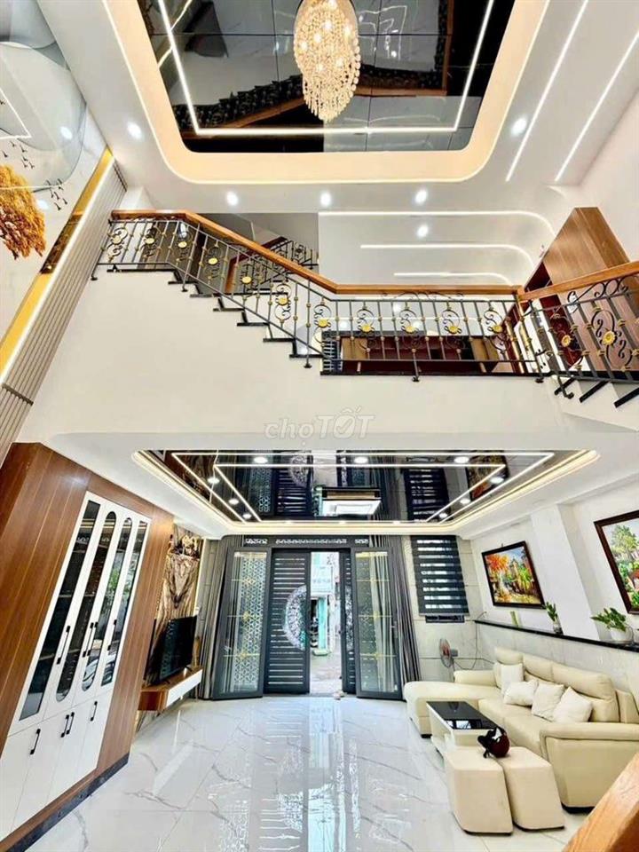 Nhà PHAN ANH [6x10, 3 lầu, 5pn, 6toilet] Full nội thất
