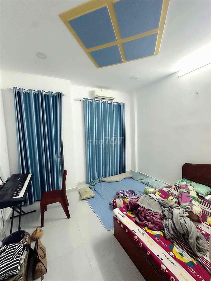NHÀ [ 4 x 18] 1 lầu (3PN,2WC) MT đường số 14 —lê văn quới