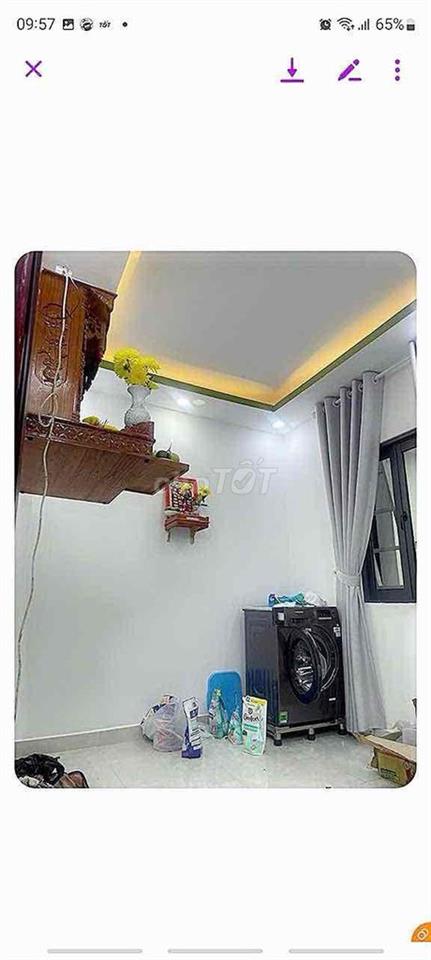 NHÀ ĐẸP [ 4,5m x 16] 1 lửng 3 lầu ( 4Pn,5WC,1PT) hương lộ 2,bình tân