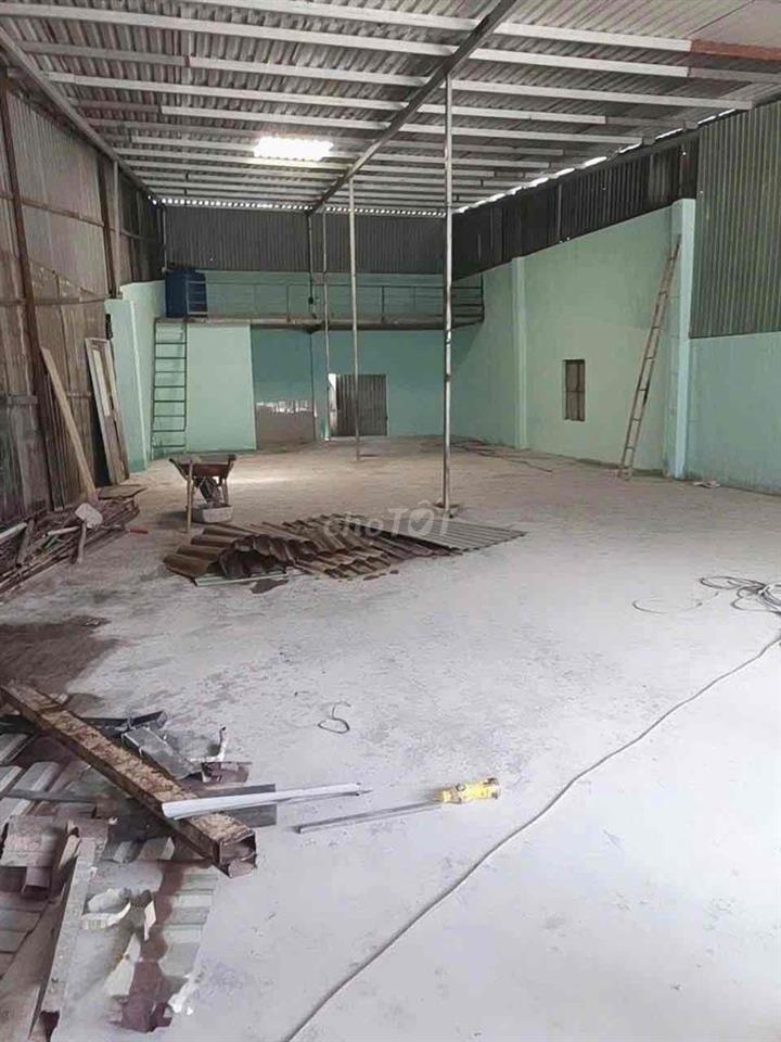 Kho/Xưởng 160m 8x20m có điện 3 pha, hẻm 6m Đường Bình Thành