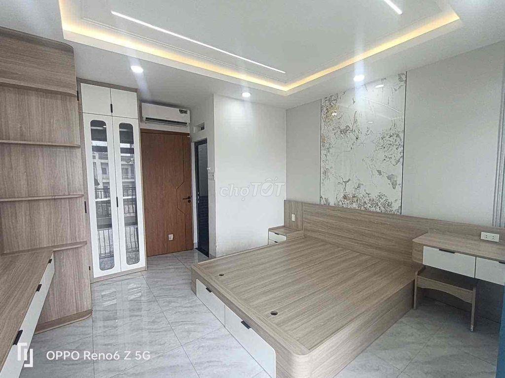 nhà 5 tầng 4pn 5wc sân thượng, hẻm 7m khu đồng bộ đẹp,