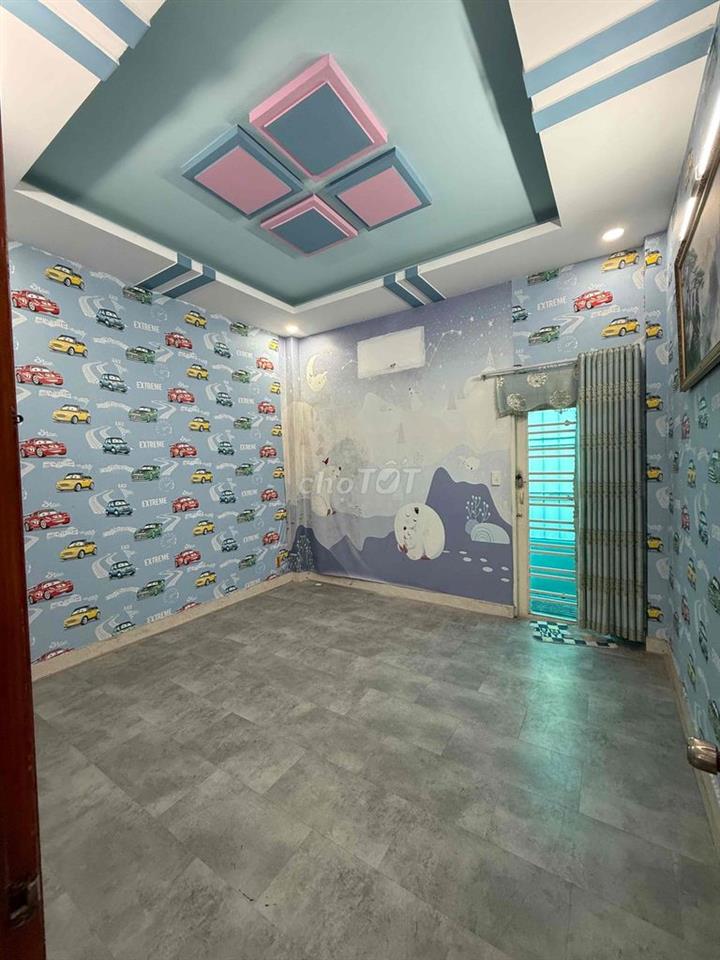 nhà 3 tầng 4pn 3wc hẻm 6m thông Đường Số 1. BHH B Bình Tân