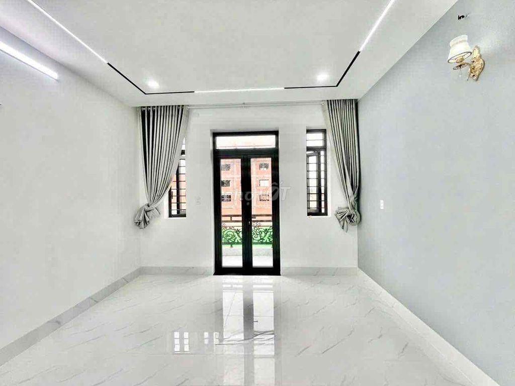 nhà 4 tầng 4pn 5wc sân thượng, hẻm 55 Tây Lân BTĐ A Bình Tân