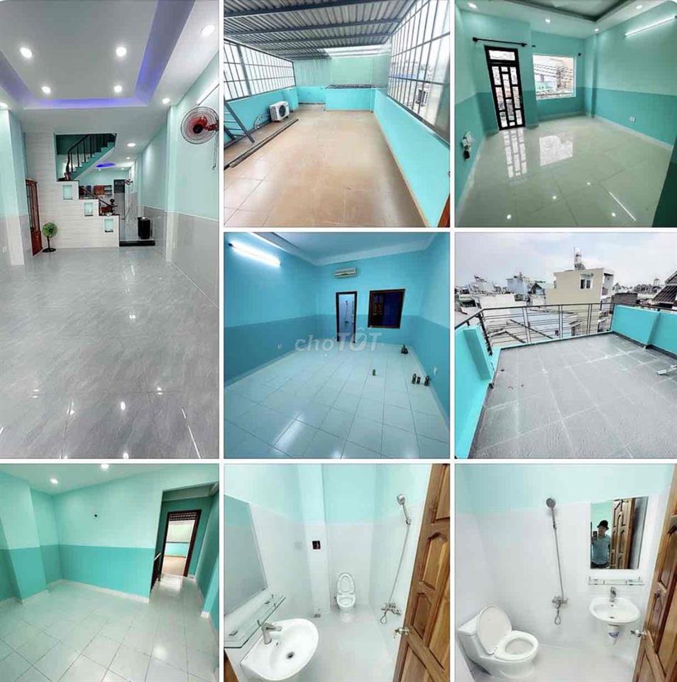 NHÀ ĐẸP [ 4 x 17] 3 lầu sân thượng(5PN,5WC) ,KHU GÒ XOÀI ,BÌNH TÂN