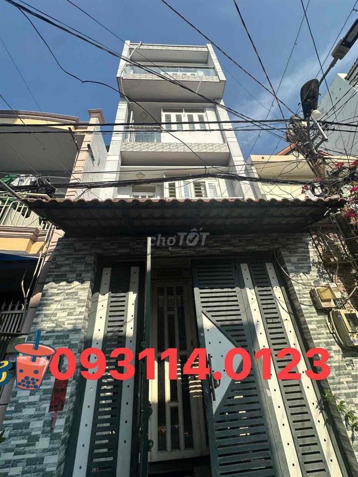 Nhà [ 4 x 14] 1 trệt 1 lầu (2PN,2WC) hẻm 4m ,Gò Xoài-Mã lò  Bình tân