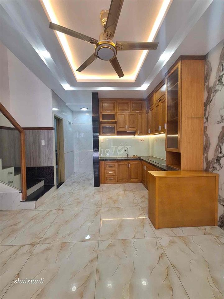 Nhà mới 1/ hẻm 7M - 4,5x15M - 5 phòng