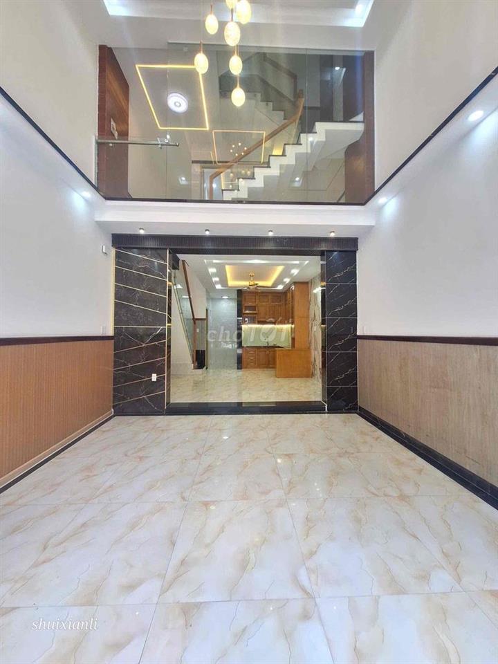 Nhà mới 1/ hẻm 7M - 4,5x15M - 5 phòng