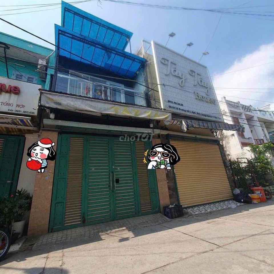 Nhà đường sô 2 - 4x17M - 4 phòng