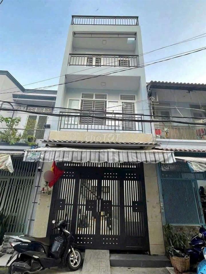 Cho thuê nhà hẻm Gò Xoài: 4mx10m 1 trệt 2 lầu, 4PN 3WC