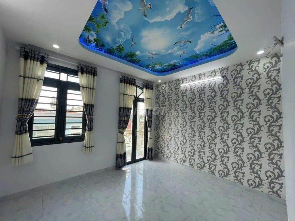 Cho thuê nhà đường 18B_ Mã Lò: 4mx15m đúc 1 lửng 3 lầu, 5PN 5WC