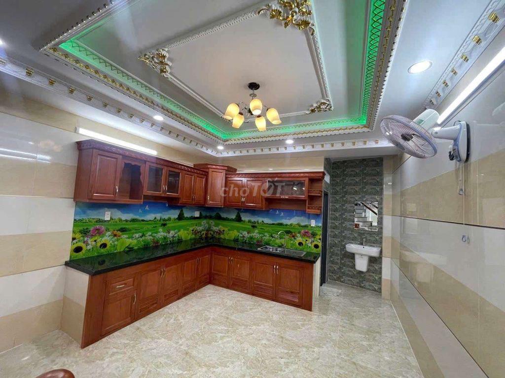 Cho thuê nhà đường 18B_ Mã Lò: 4mx15m đúc 1 lửng 3 lầu, 5PN 5WC