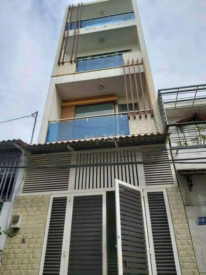 Cho thuê nhà hẻm Hương Lộ 2: 4mx12m 1 trệt 3 lầu, 4PN 3WC