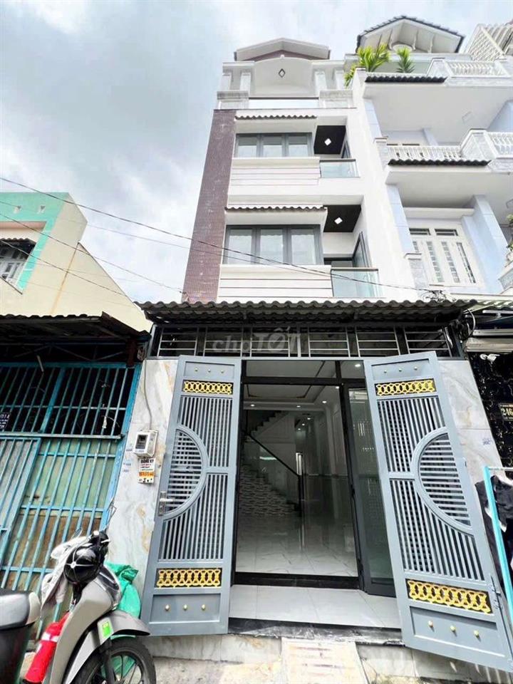 Cho thuê nhà hẻm Lê Văn Quới: 4mx15m 1 trệt 3 lầu