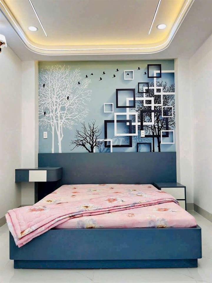 Cho thuê nhà mới full nội thất đt 6*10m
