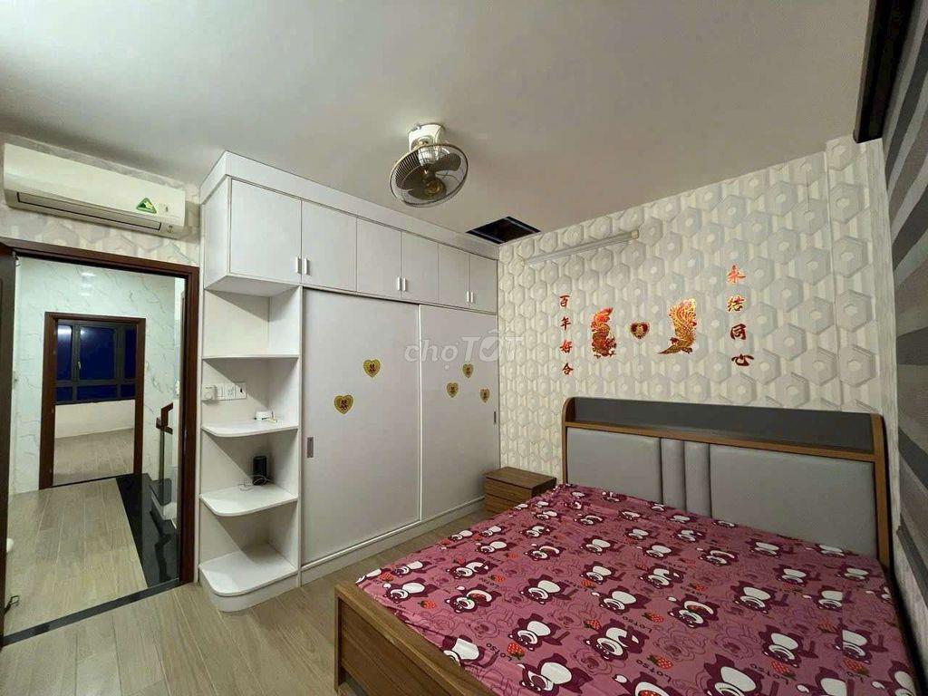 Cho thuê nhà góc MTNB quận 6 dt 4*16m