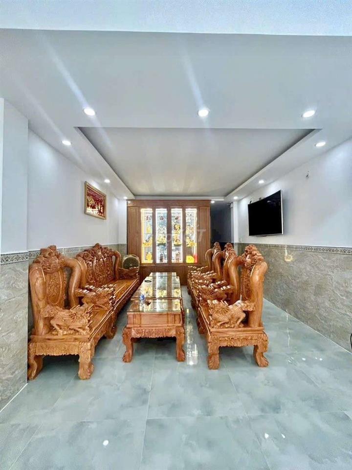 Cho thuê nhà mới Full nội thất khu tên lửa dt 4*20m