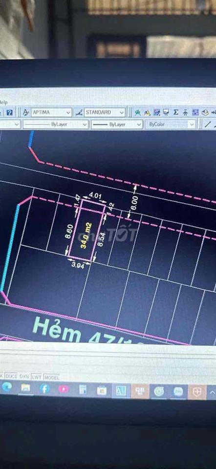 NHÀ CŨ HẺM Ô TÔ AO ĐÔI – 4x10M – GẦN TRƯỜNG NGUYỄN CÔNG TRỨ – 3,6 TỶ