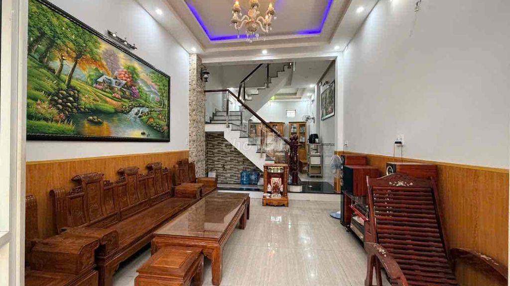 Nhà 4 tầng 52m2 Hẻm 7m Hương Lộ 2 Bình Tân 4PN