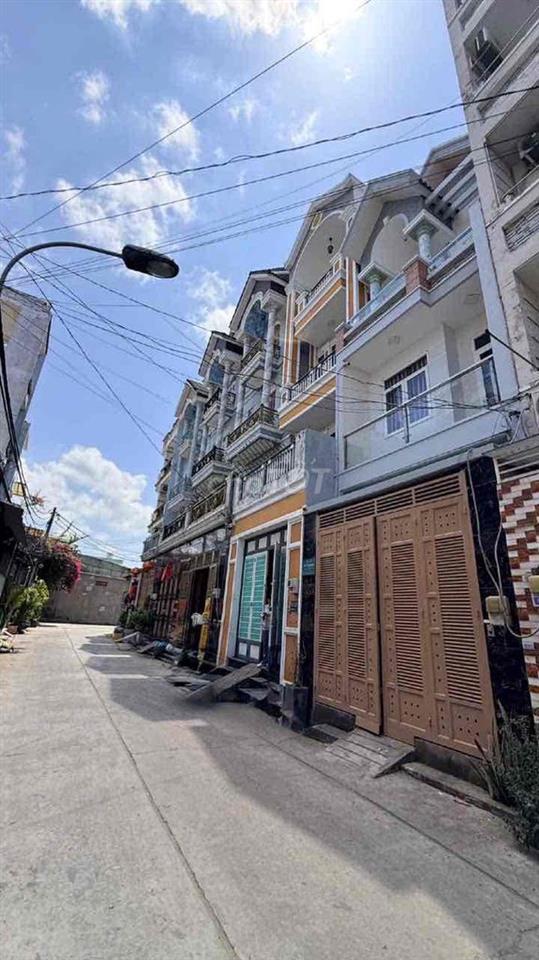 Nhà 4 tầng 52m2 Hẻm 7m Hương Lộ 2 Bình Tân 4PN