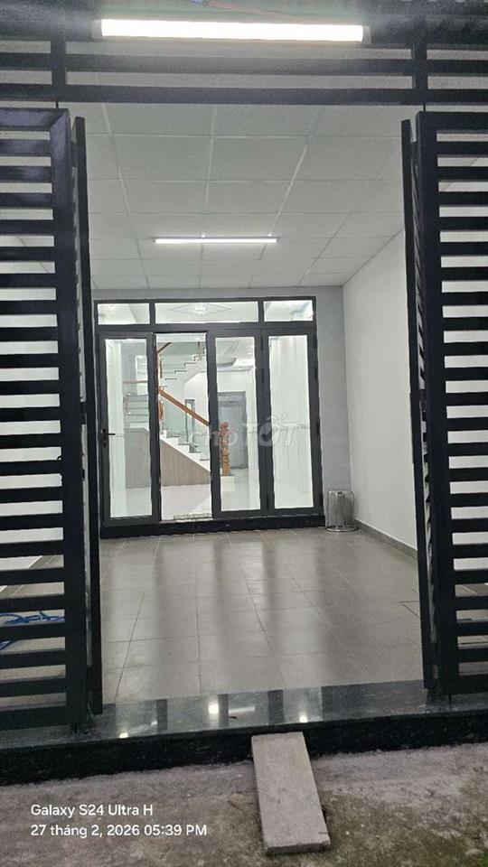 🧣CCG Bán nhà 1trệt 1lầu 3pn 2wc Sổ Hoàn công