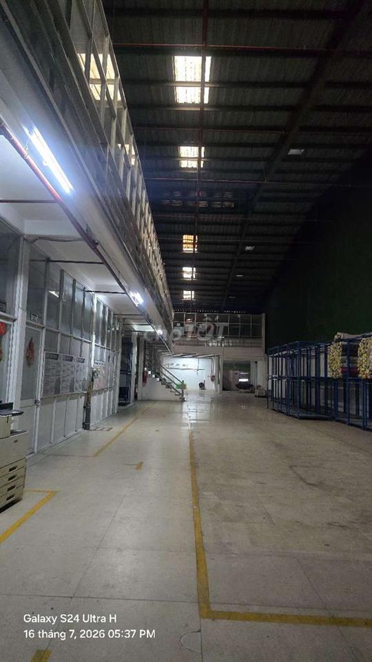 💫Cho thuê xưởng DT 1400m. Có PCCC Mặt tiền Xe COTENER