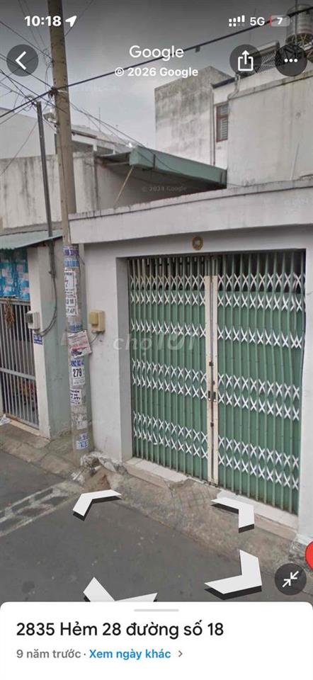 Thuê nhà ở gia đinh, làm văn phòng. Xe tải vào tận cửa