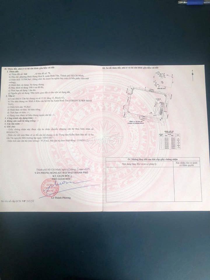 Cần Bán Căn hộ chung cư