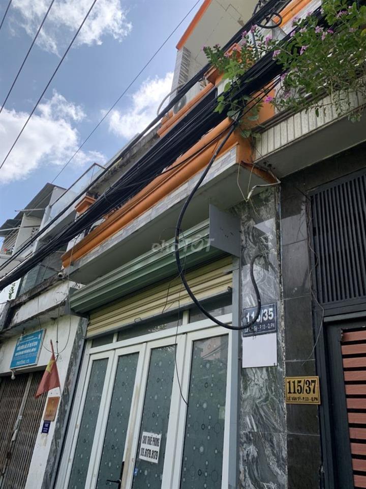 Nhà cho thuê 115/35 đường Lê văn sỹ ,f 13 ,quận Phú nhuận 