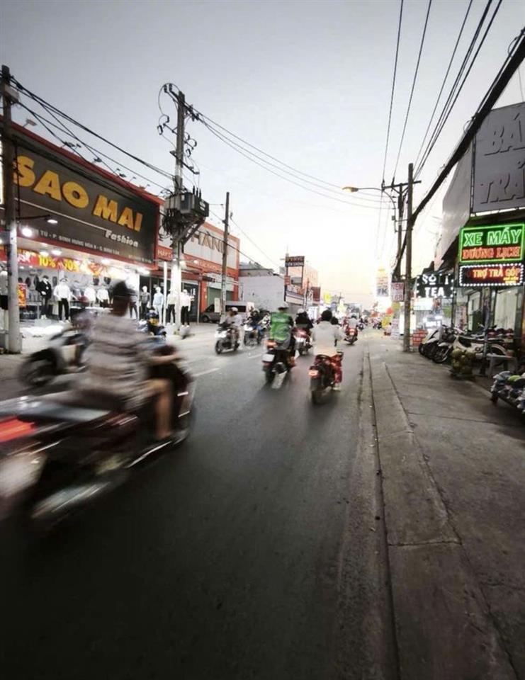 CHO THUÊ NHÀ 2 MẶT TIỀN TRƯỚC SAU ĐƯỜNG NGUYỄN THỊ TÚ 9,5X56M SUỐT