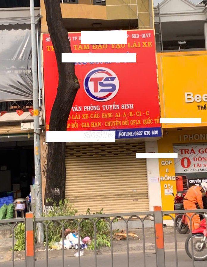 CHO THUÊ NHÀ MẶT TIỀN ĐƯỜNG QUANG TRUNG 4X15M 2L VỊ TRÍ ĐẸP KD ĐÔNG