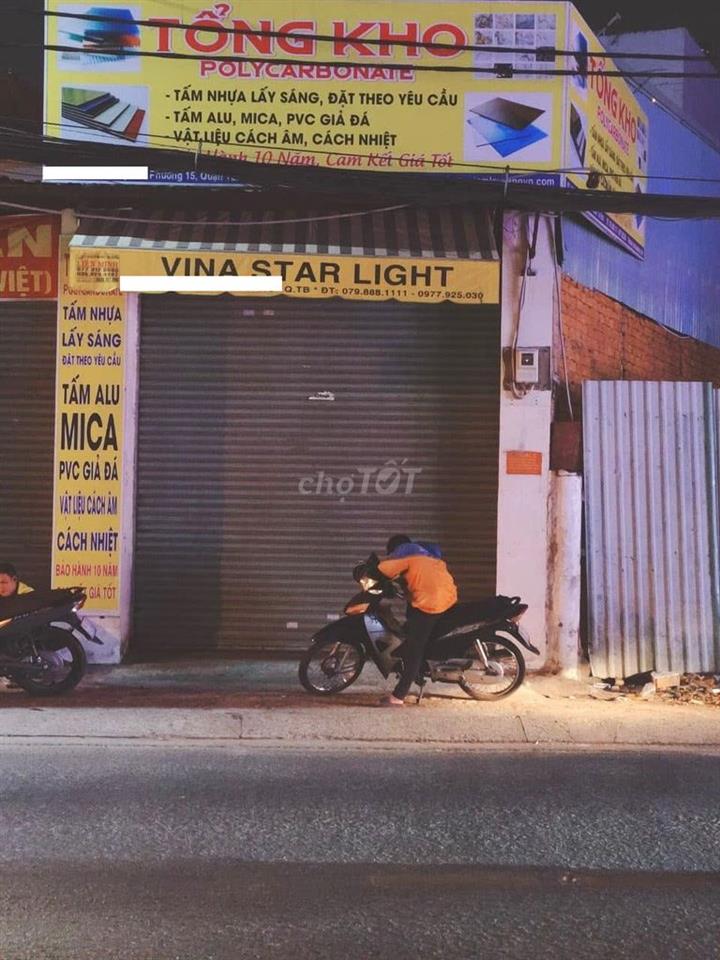 CHO THUÊ NHÀ MẶT TIỀN ĐƯỜNG PHAN HUY ÍCH 4X28,5M CẤP 4 THÔNG SUỐT
