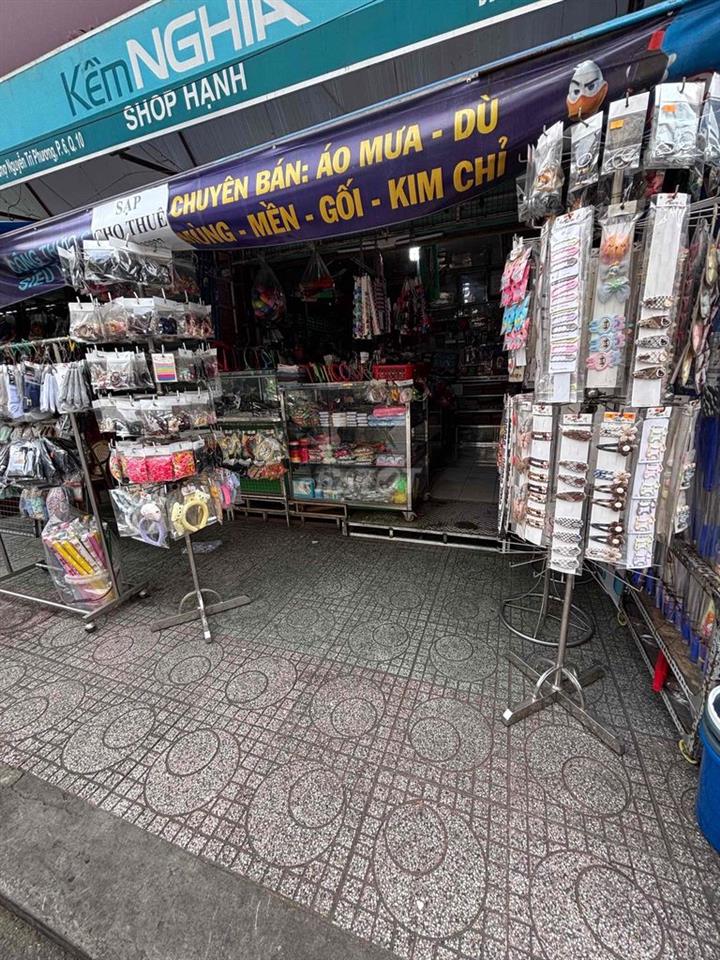 cho thuê sạp đôi chợ nguyễn tri phương