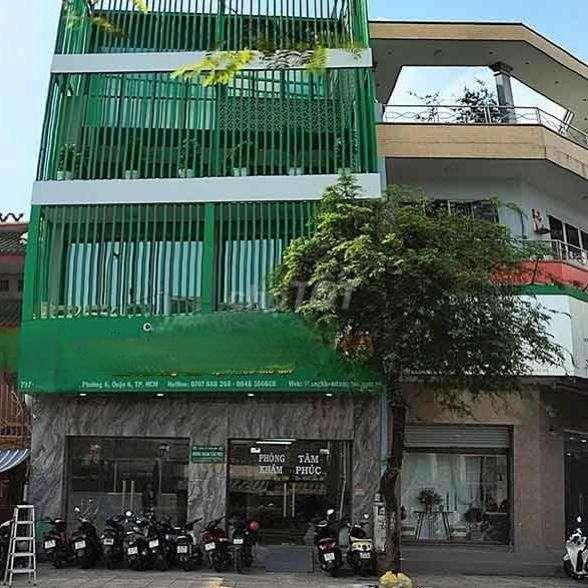 CHO THUÊ TÒA NHÀ NGUYÊN CĂN MẶT TIỀN ĐƯỜNG HỒNG BÀNG, QUẬN 6