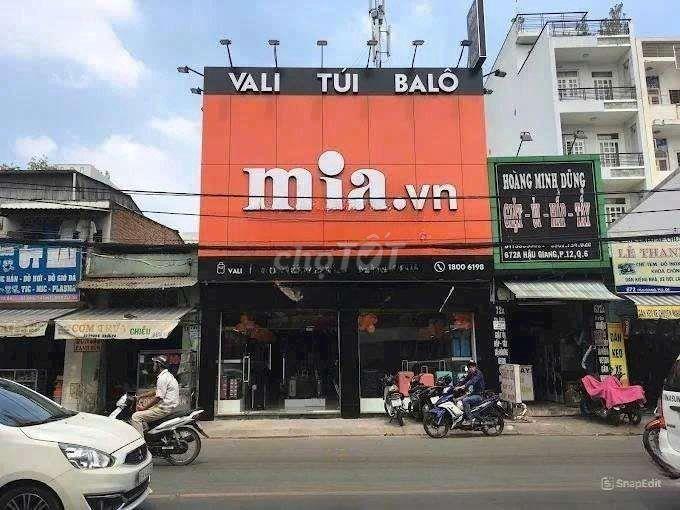 CHO THUÊ NHÀ NGUYÊN CĂN 2MT TRƯỚC SAU ĐƯỜNG HẬU GIANG