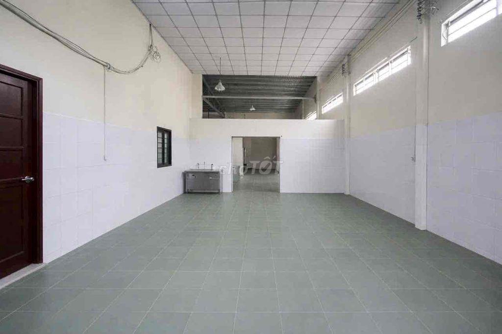Xưởng tây lân 340m2 12x30 có sẵn vp, điện Ti200A máy phát điện