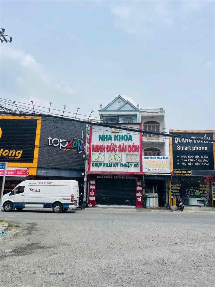 cho thuê nhà mặt tiền, nguyên căn tại ngã 5 vĩnh lộc