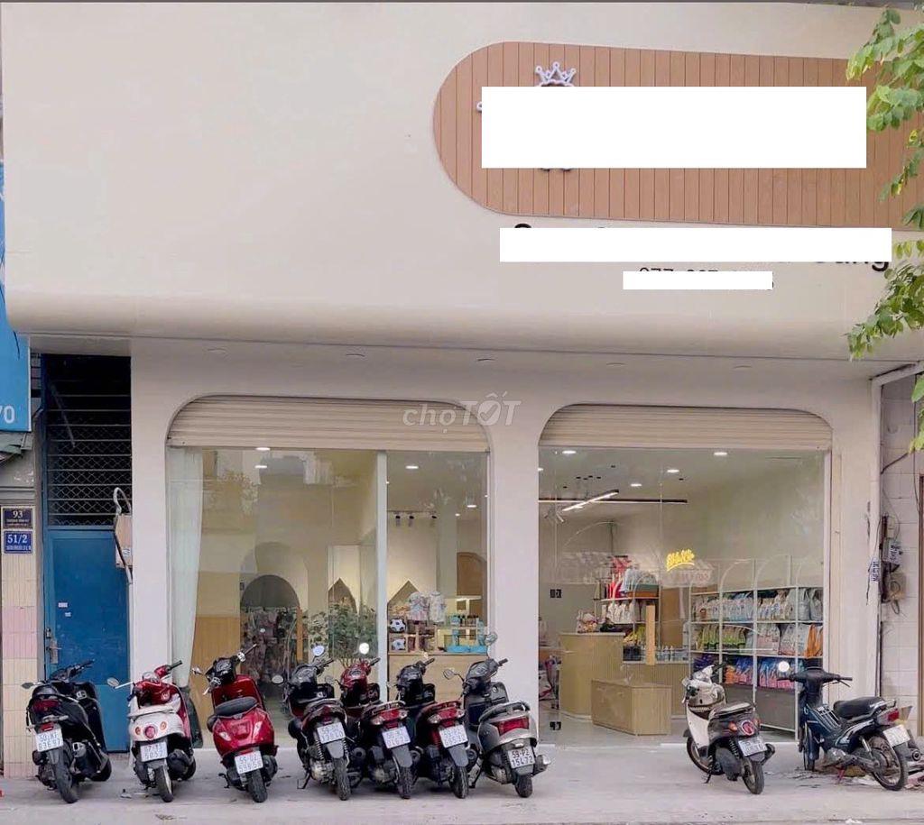 CHO THUÊ NHÀ MẶT TIỀN ĐƯỜNG TRƯƠNG VĨNH KÝ 8X20M 1L NHÀ KHÁ MỚI ĐẸP