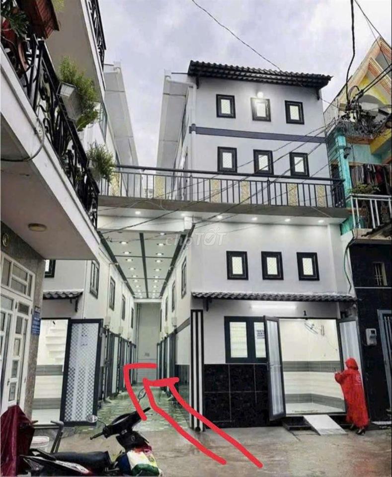 CHO THUÊ NHÀ HẺM OTO 4PN 3WC GIÁ 4.5TR 