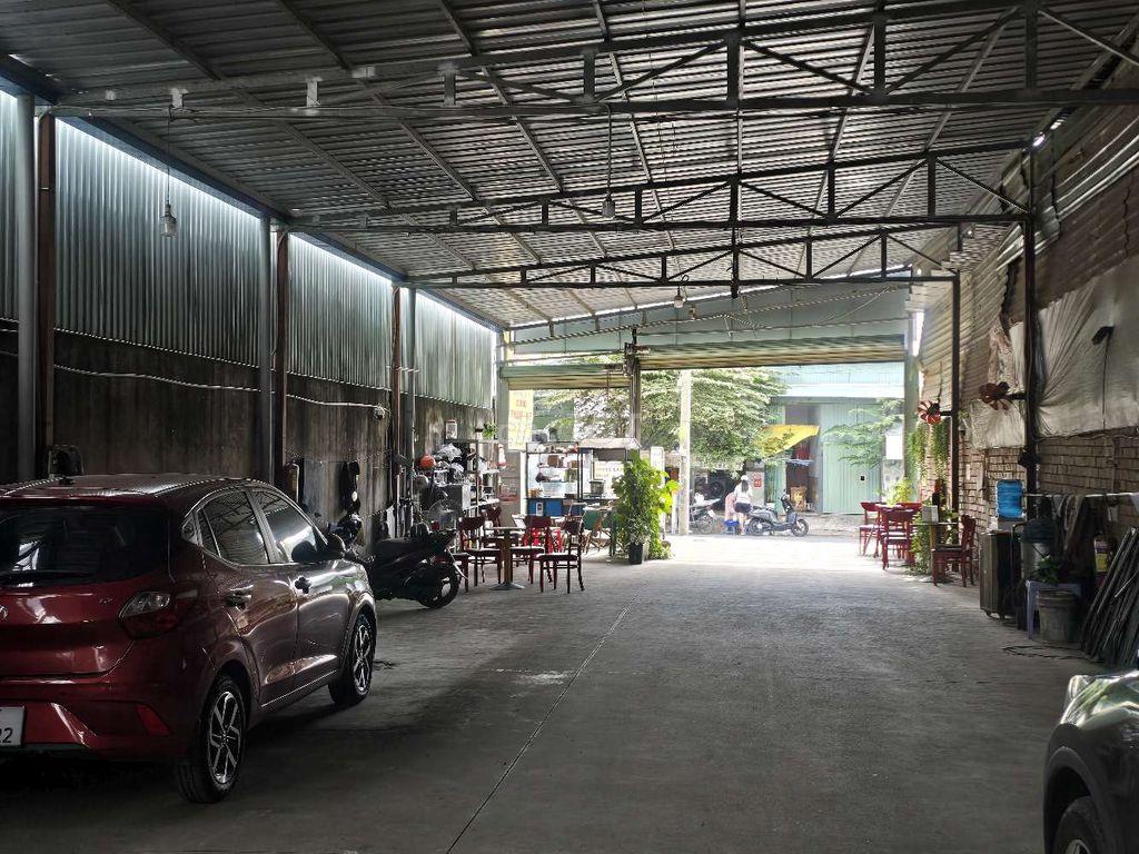 CHO THUÊ KHO,XƯỞNG + BÃI 600M² GIÁ 37TR/T, Đ XE CÔNG LÊ TRỌNG TẤN