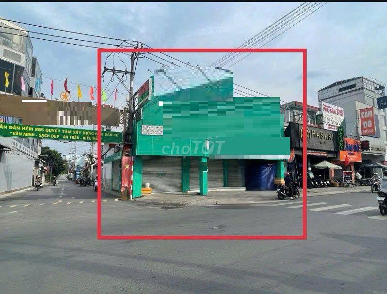 góc 2 mặt tiền nguyễn ảnh thủ- KD sầm uất