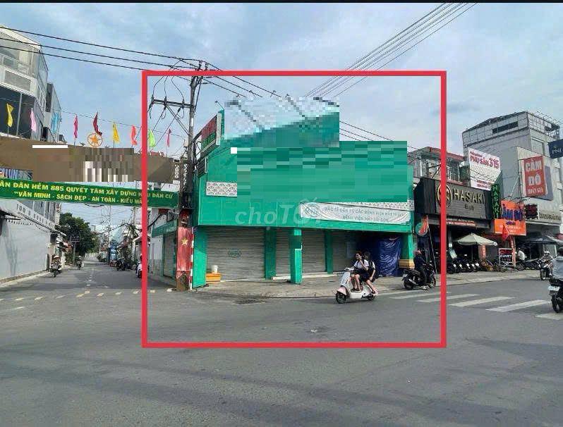 góc 2 mặt tiền nguyễn ảnh thủ- KD sầm uất