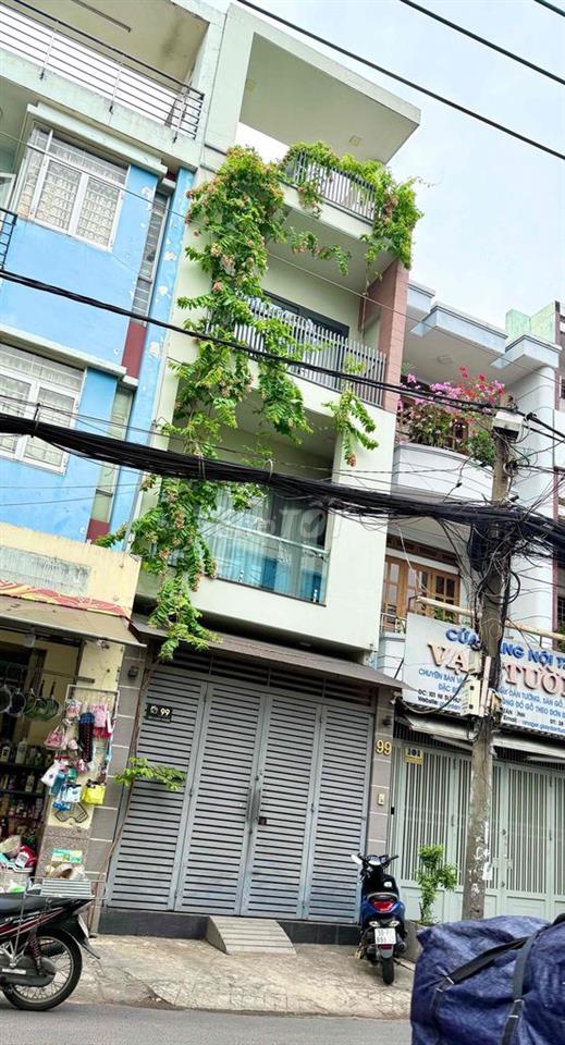 9C BÁN NHÀ MẶT TIỀN 4 TẦNG - 99 NI SƯ HUỲNH LIÊN - 15 tỷ 3 - TL
