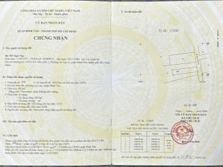chính chủ Bán nền đất mặt tiền đường Lê Tấn Bê. Quận Bình Tân